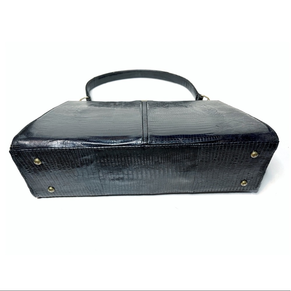ORIGINAL 1950s/60s LESCO GENUINE LEATHER BAG - Picture 4 of 9